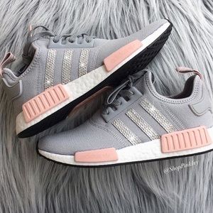 Rhinestone Adidas NMD shoes 😍